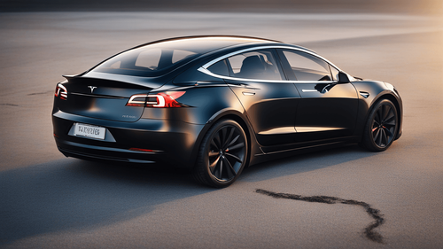 All About the Tesla Model 3 Black 