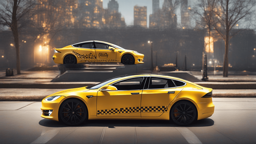 The Evolution of Tesla Taxis: A Glimpse into the Future of Urban Transportation 