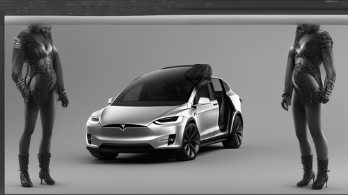 Exploring the Elegance of Tesla Model X Black Edition 